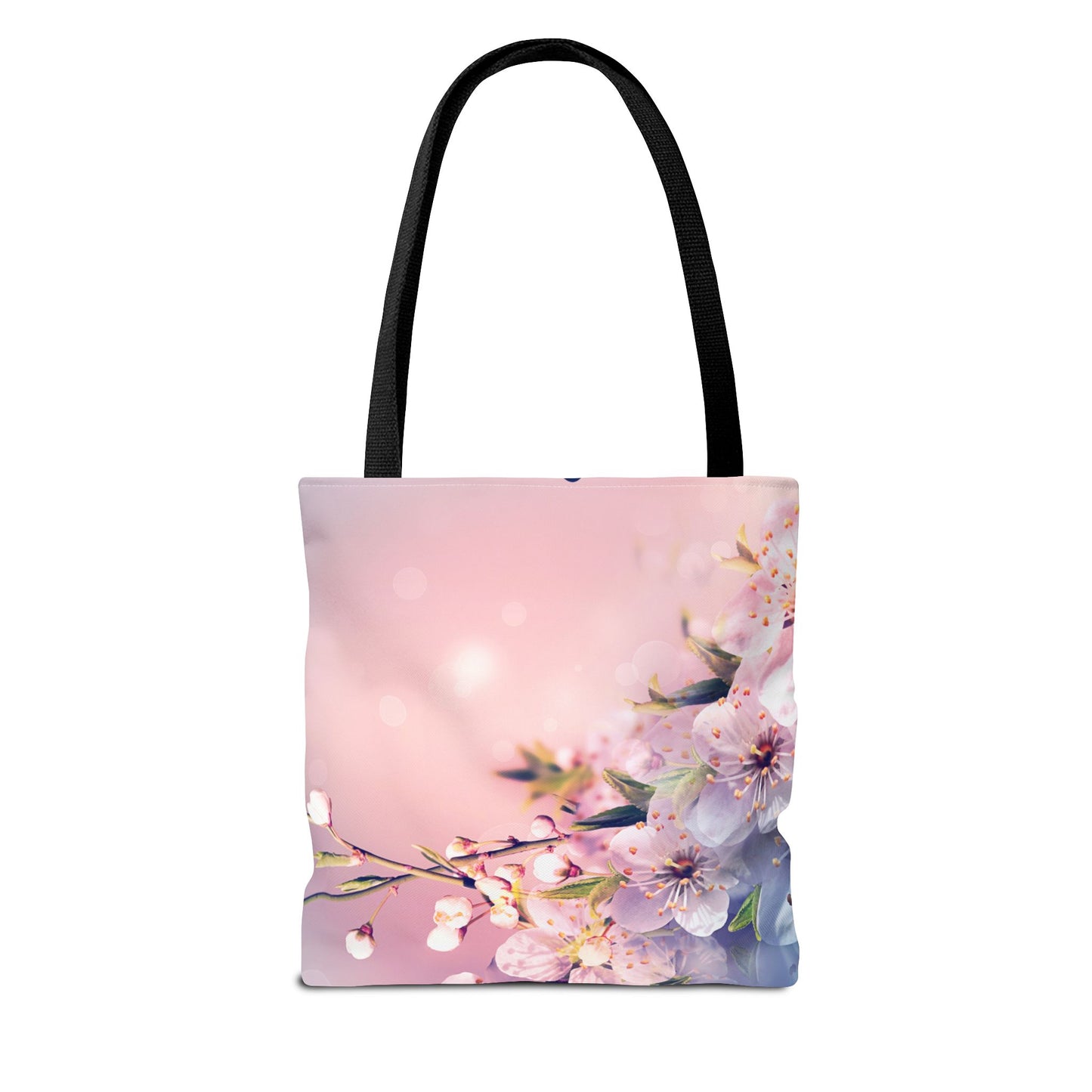 Tote Bag: - Floral Love Design