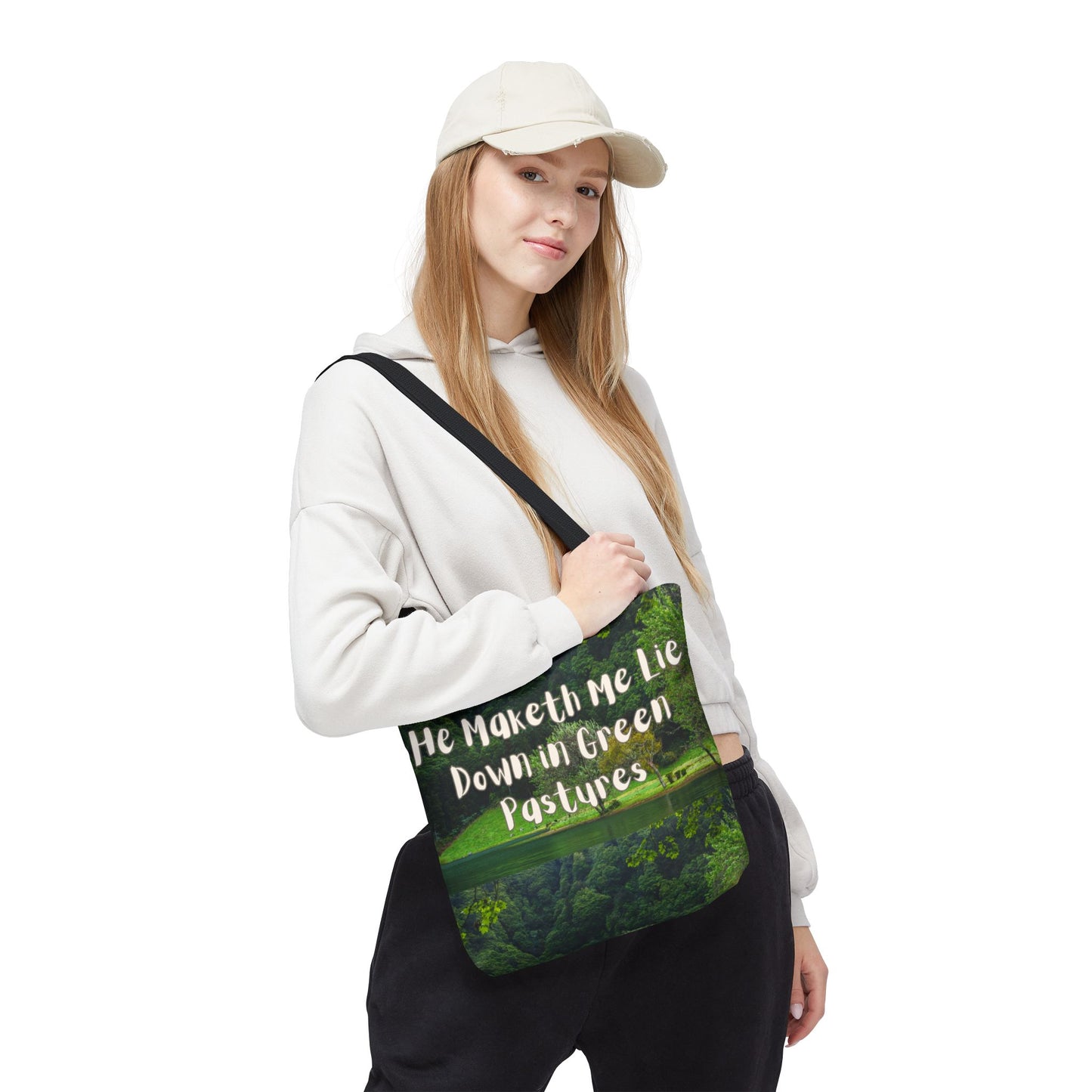 Tote Bag: Psalm 23 Design