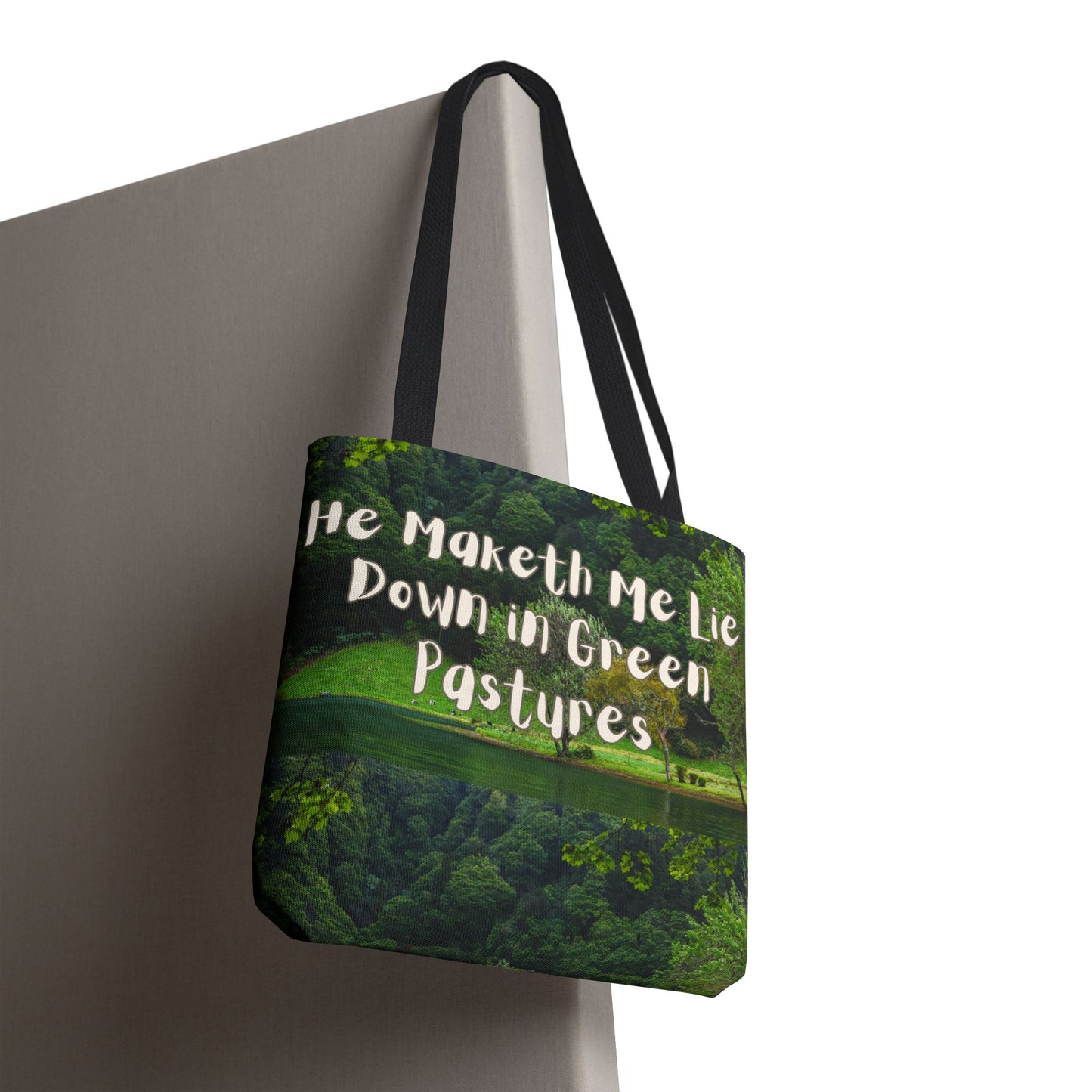Tote Bag: Psalm 23 Design