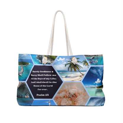 Tote Bag: Psalm 23 Design