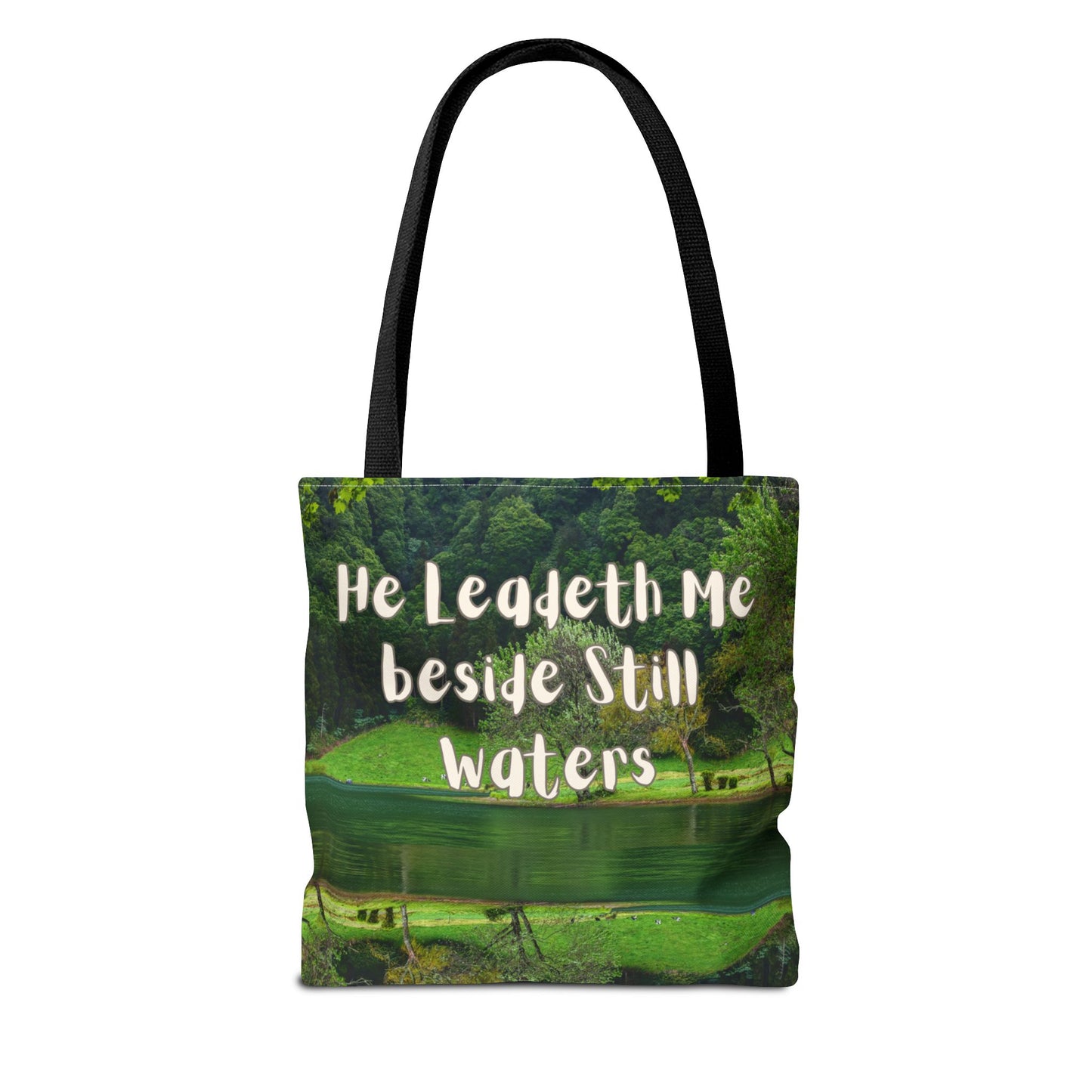 Tote Bag: Psalm 23 Design