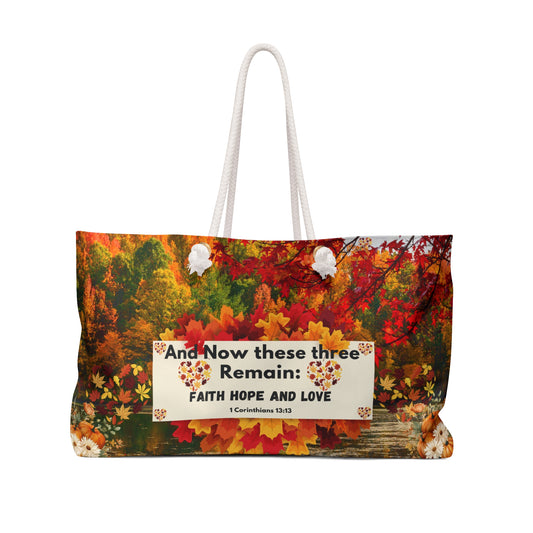 Tote Bag: Greatest is Love Design