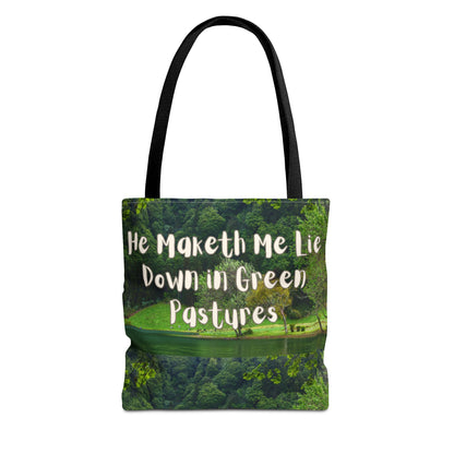 Tote Bag: Psalm 23 Design