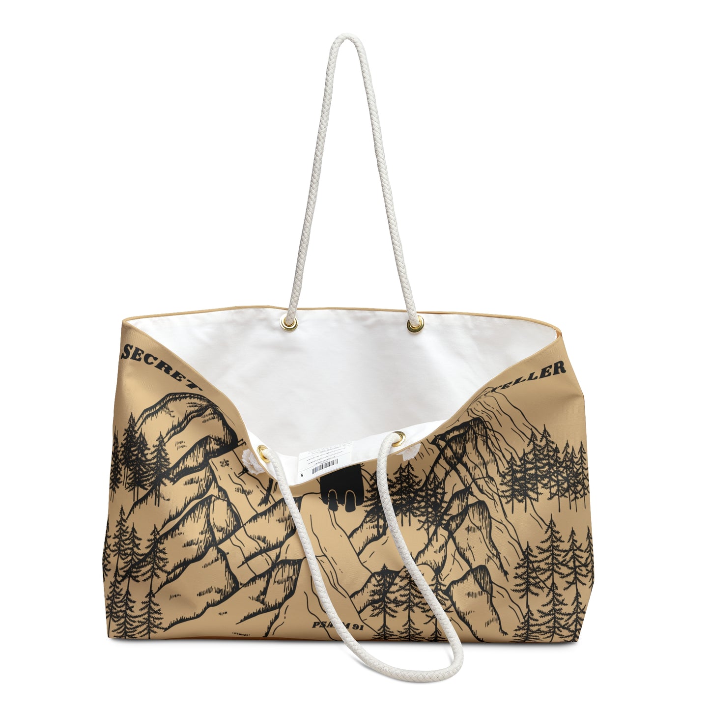 Tote Bag: Psalm 91 Design